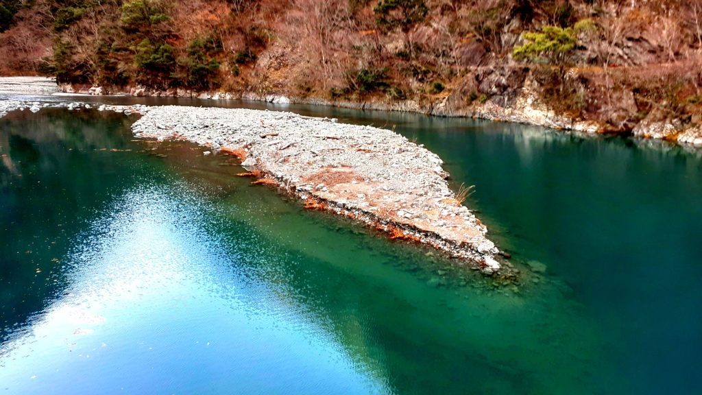 静岡の寸又峡温泉　夢の吊り橋「プロムナードコース」