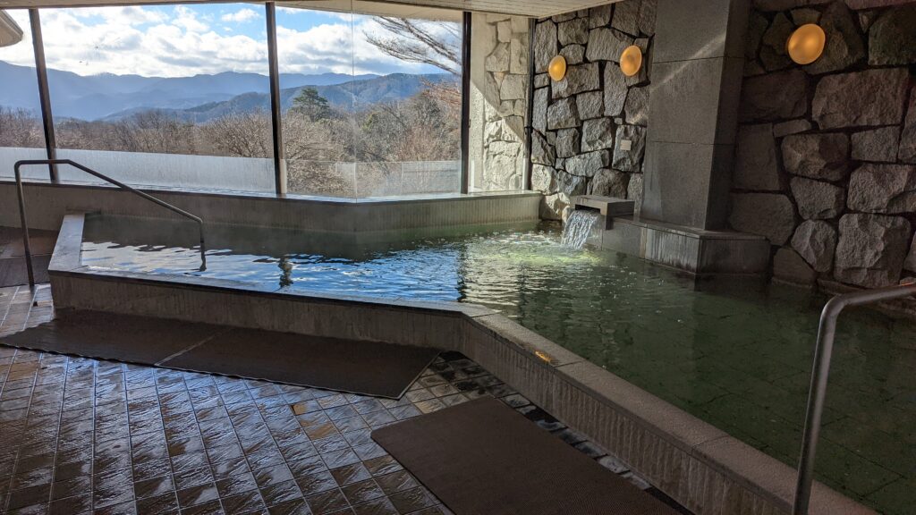 伊豆マリオットホテル修善寺の温泉スパ大浴場